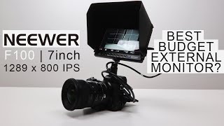 Nikon Z6 II /Nikon Z7 II - F100 Neewer 7 inch External 4K Monitor