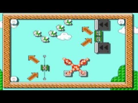 ♡ Bounce Well on Springs ♥ by ♪☆Andrea★♪ - Super Mario Maker - No Commentary 1bo