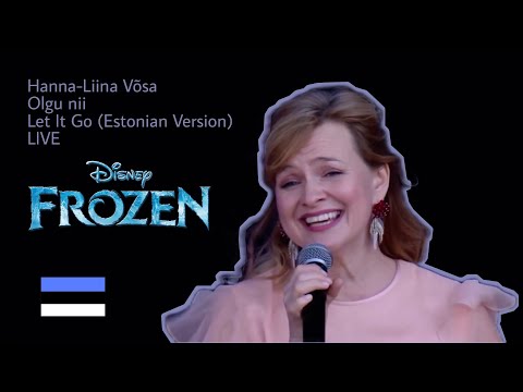 Hanna-Liina Võsa - Olgu nii (filmist “Frozen”) Expo 2020 Dubai | Let It Go (Estonian Version) LIVE