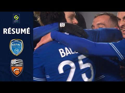 ESTAC TROYES - FC LORIENT (2 - 0) - Résumé - (ESTAC - FCL) / 2021-2022