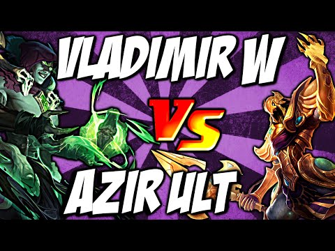 Azir Ult vs Vladimir Pool - Emperor's Divide vs Sanguine Pool #lolclash by LoL Clash & Combo