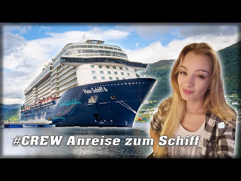 Anreise zum Schiff, Crew Check in, Kabinen, Crew Talk