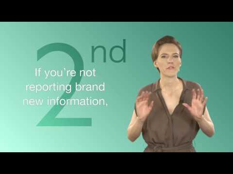 日常の文法:報告されたスピーチ (Everyday Grammar: Reported Speech)