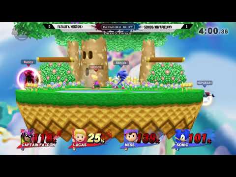 Paradigm Shift 2018 - Fatality/Mekos vs Sonido/NovaPixl - Smash 4 Doubles Grand Finals