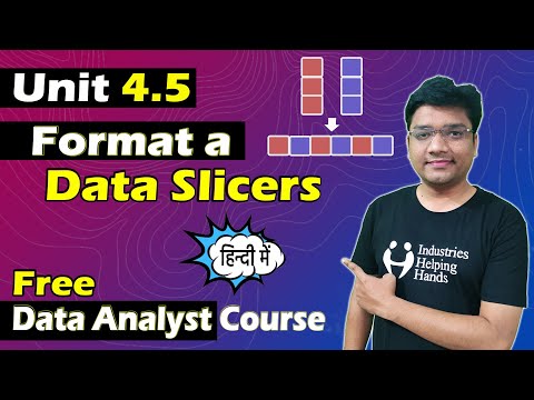 4.5 How to Format Data Slicer in Power Bi | Power BI Lecture for Beginner | Nishant Bhaiya
