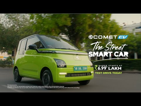 MG positions the Comet EV as the 'street smart car'