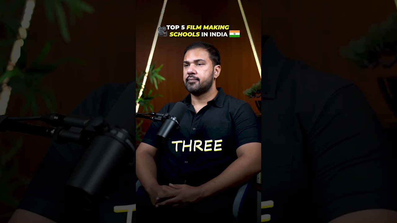 Best Film Making Schools in India #filmmaking #india