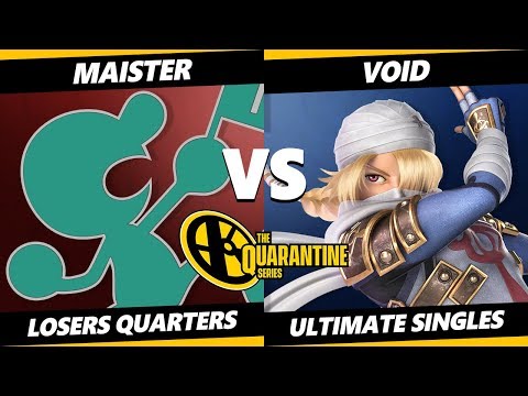 The Quarantine Series Losers Quarters - VoiD (Sheik) Vs Maister (Game & Watch) Smash Ultimate - SSBU