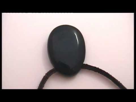 Heliotrop Tropfen Anhänger mit Bohrung