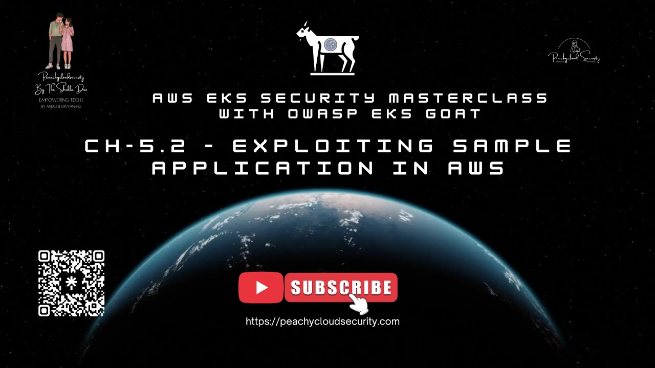 CH-5.2 – Lab: Exploiting Sample Application in AWS| AWS EKS Security Masterclass with OWASP EKS Goat