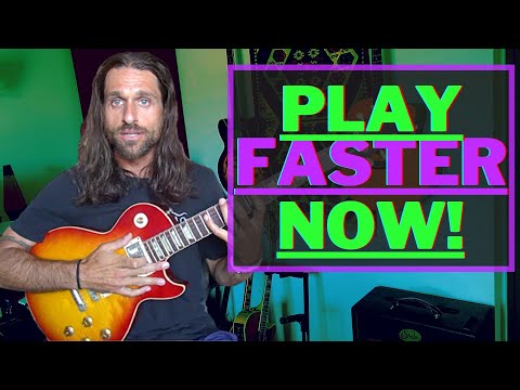 Want To Play FAST? - Here's How The PROS Do It - Guitar Lesson