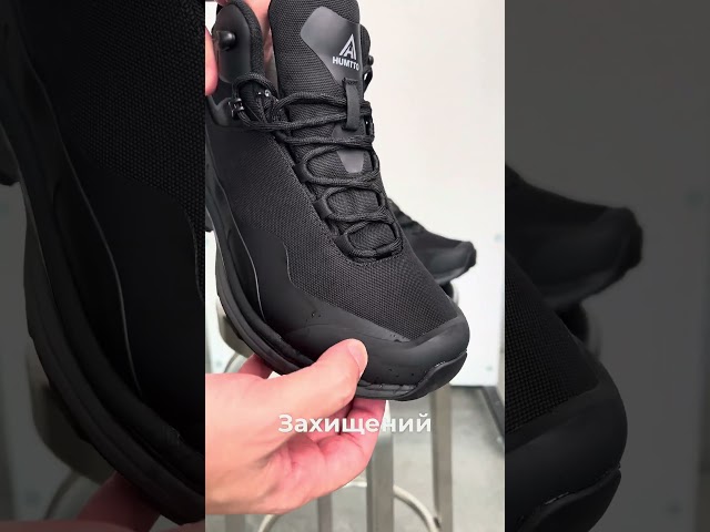 Чоботи жіночі шкіряні байка хутро 592641 Чорний Кросівки чоловічі термо вологостійкі 592717 Чорні