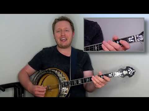 Learn The Kesh Jig on Irish Tenor Banjo! Beginner level Irish Banjo lesson