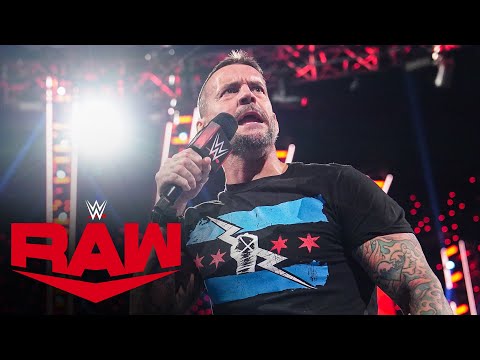 FULL SEGMENT – CM Punk returns to Raw for the first time in nearly 10 years: Raw, Nov. 27, 2023