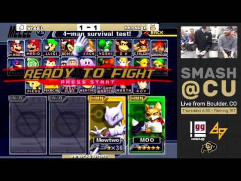 Smash @ CU #8: Wheels vs. HolyNugz