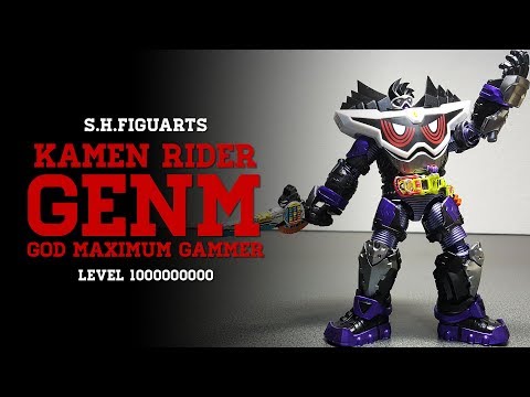 S.H.Figuarts | Unboxing x Review Kamen Rider Genm God Maximum Gamer Level 1000000000 | Indonesia Video