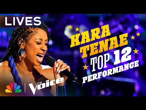 Kara Tenae performs 