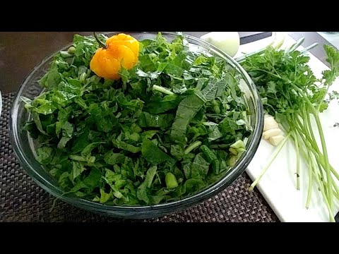 😋CLASSIC Jamaican Steamed Callaloo With Cook up Frankfurters