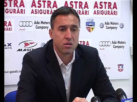 Stire Etv / Sport -Viorel Tanase crede in F.C. Otelul Galati 23.10.2012 .avi