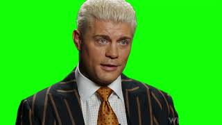 Cody Rhodes “the tism? which tism?” green screen
