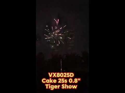 TIGER SHOW 25 SHOT 0,8 V MAXX