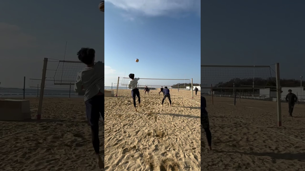 つゅーあたっく　　　　　　　　　　　　#ビーチバレー #beachvolleyball
