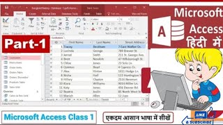 Download the video "Step by Step Tutorial For Beginner: Building a Database in Microsoft access"