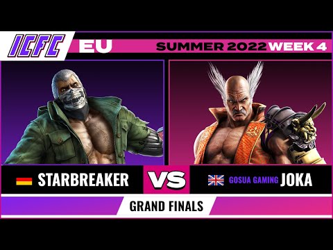 Starbreaker (Bryan) vs. Joka (Heihachi) Grand Finals - ICFC EU Tekken 7 Summer 2022 Week 4
