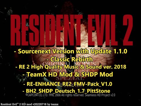 RESIDENT EVIL 2 Seamless HD Deutsch Mod