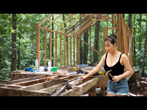 Rewind Time – 60 Days Building a Cozy Wooden House & Farm in Nature | Bushcraft Skills 4K