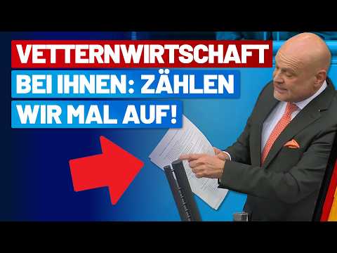 Fortwährendes Geschrei aus dem Saal bei Enrico Komnings gnadenloser Abrechnung mit Vetternwirtschaft