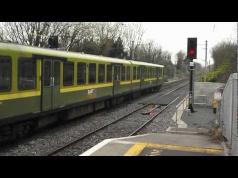 DART no 8319 departs Raheny for Bray