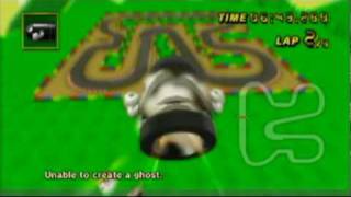 Mario Kart Wii ☆ Exploring SNES Mario Circuit 3 ~ Honky Tonk Wines