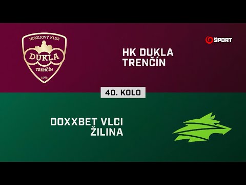 40. kolo: HK Dukla Trenčín – DOXXbet Vlci Žilina 3:2 pp (HIGHLIGHTY)