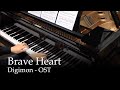 Brave Heart - Digimon Digitation Song [piano] 