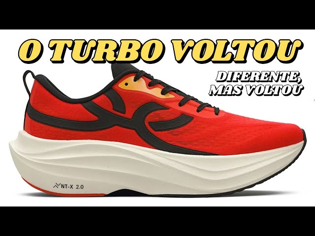 CORRE TURBO voltou às prateleiras (com a entressola branca)