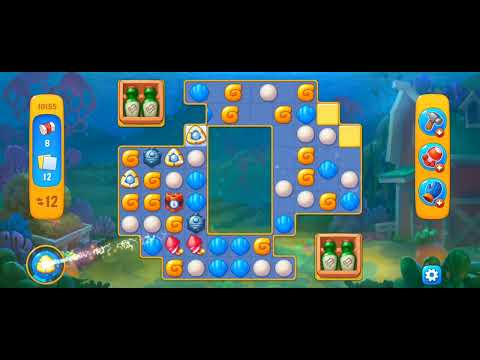 Fishdom Easy Level 10155 (with ingame lightning booster) @choraelmin