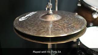 Video thumbnail for Bosphorus 14" Black Pearl Series Hi Hats by The Drum Shop - Portland, Maine