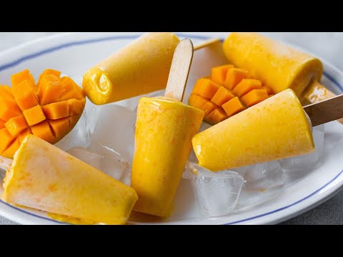 Mango Ice Cream Recipe by konain's kitchen | No creem | No Condensed milk | kulfi Ice Recipe |
