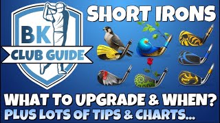 CLUB GUIDE: Short Irons - What to Upgrade & When? Tips & Charts Included | Golf Clash