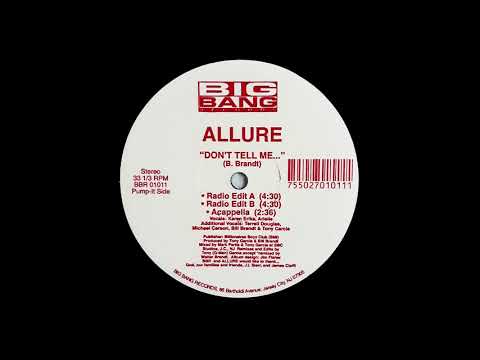 Allure - Don't Tell Me... (Extended Club Mix)(1992) #FREESTYLEGALAXYNMORE
