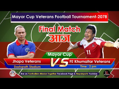 Jhapa vs Khumaltar Veterans Cup Final