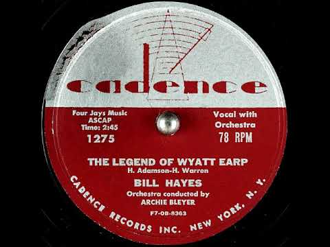 The Legend of Wyatt Earp ~ Bill Hayes (1955)