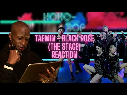EX-BALLET DANCER REACTS to TAEMIN - Black Rose (THE STAGE)