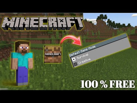 How to make Minecraft trial in creative mode | Minecraft Trial ko creative mod me kaise  #WidGamerz