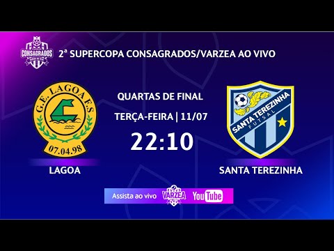 Lagoa FS x Santa Terezinha FS • Quartas de Final • 2ª Supercopa Consagrados/Varzea ao Vivo