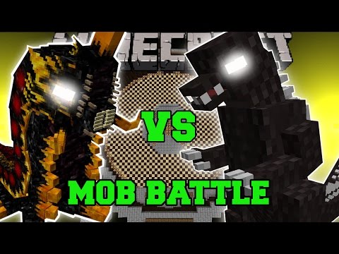 BATTRA LARVA VS GODZILLA - Minecraft Mob Battles - Minecraft Mods
