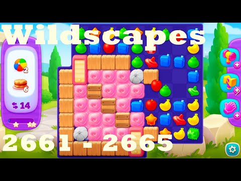 Wildscapes Level 2661 - 2665 HD Walkthrough | 3 - match game | gameplay | android | ios | pc | app