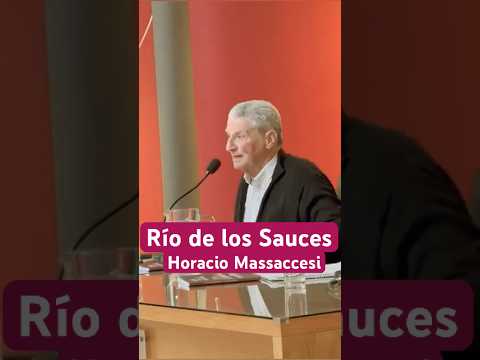 Horacio Massaccesi presentó su libro Río de los Sauces