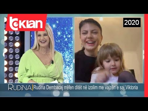 Rudina - Rudina Dembacaj rrefen ditet ne izolim me vajzen e saj, Viktoria! (24 prill 2020)